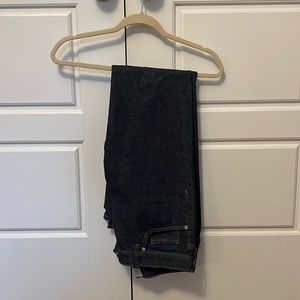 Slim fit, dark wash jeans